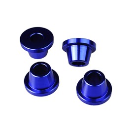 SCAR Mango de goma amortiguador amortiguador de conos sólidos compatible con YAMAHA YZF YZFX WRF 250 450 YZ450F WR250F WR450F YZ450FX 14-24 - Azul