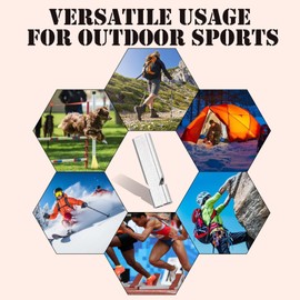 UGrandF 3 Pack Survival Safety Whistles with Lanyard and Keychain for Outdoor Camping,Survival Whistle, Referee Whistle, Sports Whistles, Survival Whistle, Outdoor Sports and Dog Training