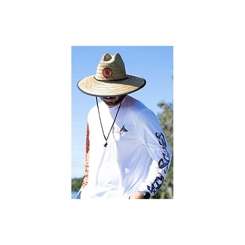 Salty Scales Redfish Straw Hat