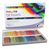 Pentel Arts PHN-50U Pack of 50 Oil Cakes, Multi-Colour