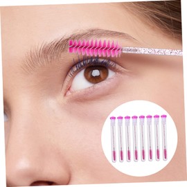 Baluue Pcs Rhinestone Eyebrow Brush Tube Makeup Tool for Women Girls Ladies Comfortable to Hold Handle Clean