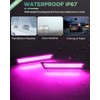 Dynamic Pink Purple LED Rear Side Marker Lights for 2011-2014