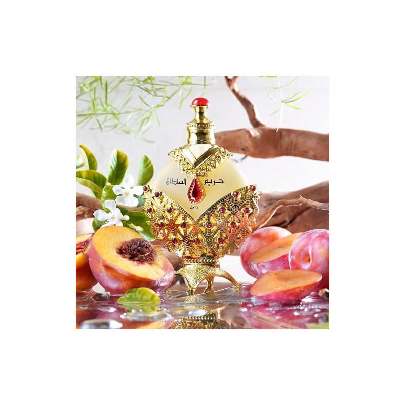 KHADLAJ Hareem Al Sultan, Long-Lasting Arabic Perfume with Oriental and