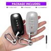 QBUC Key Fob Cover for Nissan, Car Key Fob Protector