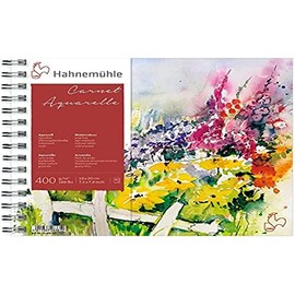 Carnet Aquarelle Watercolour Spiral Pad 15 sheets 19 x 20cm 400gsm