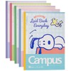 Sunstar Stationery S2637618 Snoopy Campus Notebook, Dot, A-Ruled, 5 Books