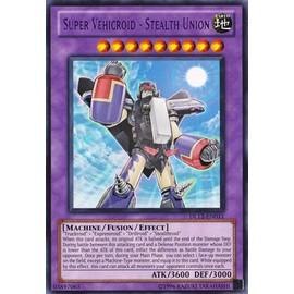 YU-GI-OH! - Super Vehicroid - Stealth Union - Purple (DL12-EN011) - Duelist League 2011 Prize Cards - Promo Edition - Rare