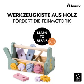 hauck 813045 Learn to Repair Tool Box, Multi-Colour