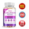 Collagen Peptides for Women & Men,Type I, II, III, V,
