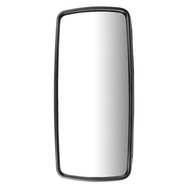 OCPTY Truck Side Hood Mirrors 2 Pair Upper And Smaller Mirrors Lens Fit For 2003-2017 For Freightliner M2 100 106 112 114Sd Heated Black Housing