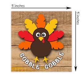 Funny Thanksgiving Decorations, ‘Gobble Gobble’, Funny Wooden Box Sign Decor, Home Decor, Living room, Kitchen, Shelf, Table, Desk Decor, Thanksgiving Gifts. (046)