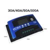 30/40/50/100A Solar Panel Charge Controller 12V 24V Regulator Auto Dual
