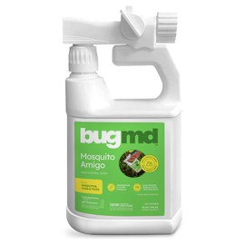 BugMD Mosquito Amigo Ant Killer & Bug Spray - Outdoor Roach, Cockroach, and Spider Killer, Fly and Insect Defense, Natural Plant-Based Formula, Safe with Essential Oils