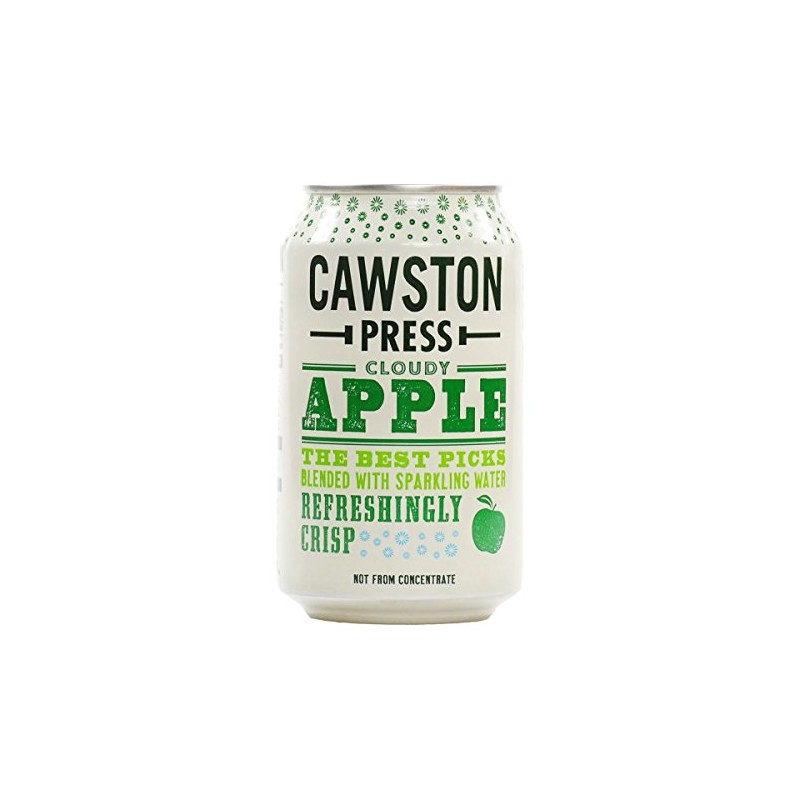 (6 PACK - Cawston Press - Sparkling Cloudy Apple Can