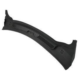 HECASA Windshield Cowl Vent Panel Compatible with 2005-2016 Land Rover LR3 LR4 Range Rover Sport Replace for LR096164 Air Intake Grille Wiper Cover Replacement Plastic Rubber Black