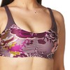 Maaji - Sujetador deportivo reversible para mujer, diseño de torcido,