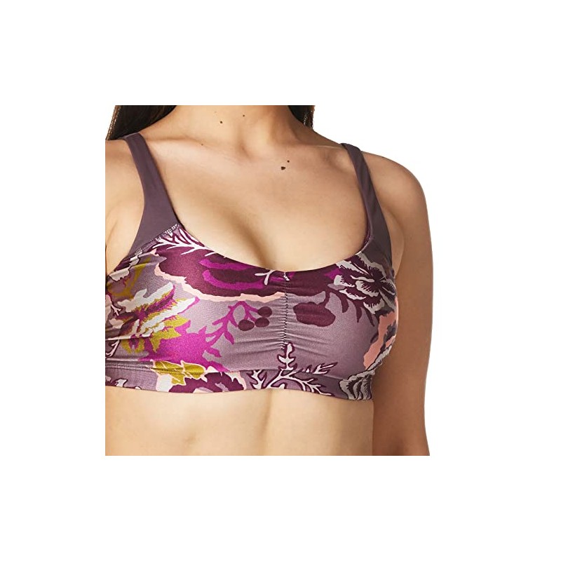 Maaji - Sujetador deportivo reversible para mujer, diseño de torcido,