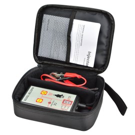 Probador de inyector de combustible automotriz, 12 V, 4 modos de pulso, sistema de presión de combustible de vehículo de mano, medidor de herramienta de prueba de escaneo de diagnóstico, prueba