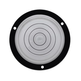 JYK Circular Bubble Level with Screws Mounted, Domed Shape Multi-Directional Round Bubble Spirit Levels Measuring Tools