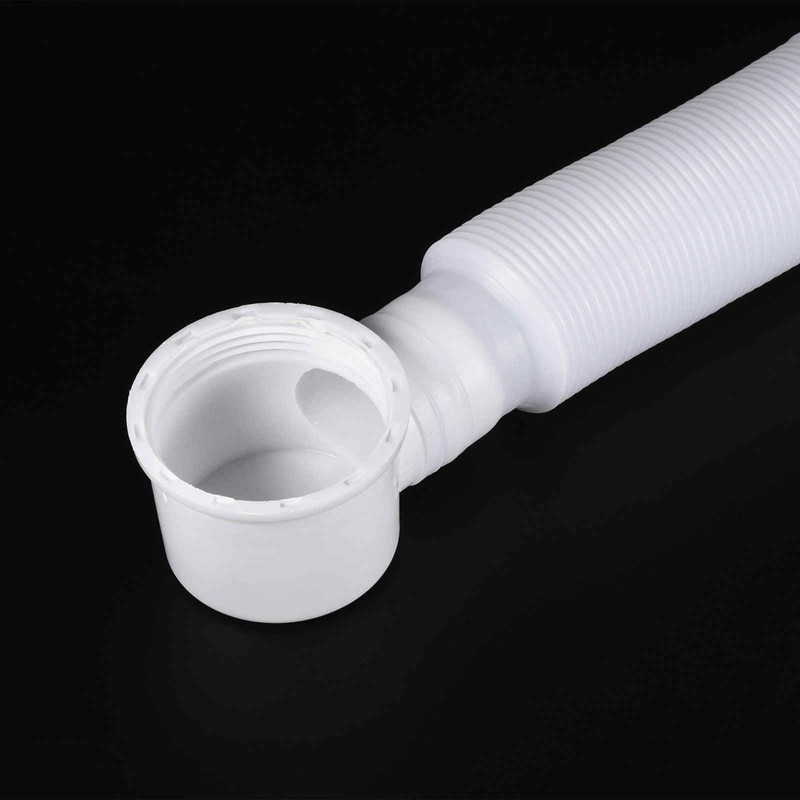 MECCANIXITY Bathtub Drain Pipe Expandable Adjustable Drain 28cm Tubing Flexible