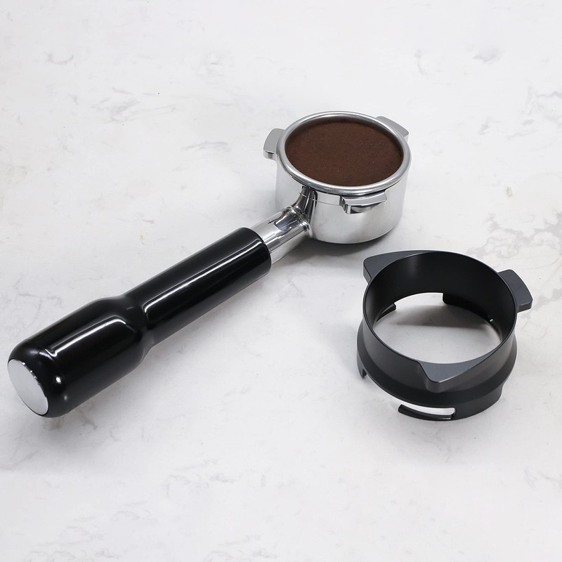 FIRJOY 54mm Espresso Dosing Funnel for Breville Barista Portafilters (Aluminum