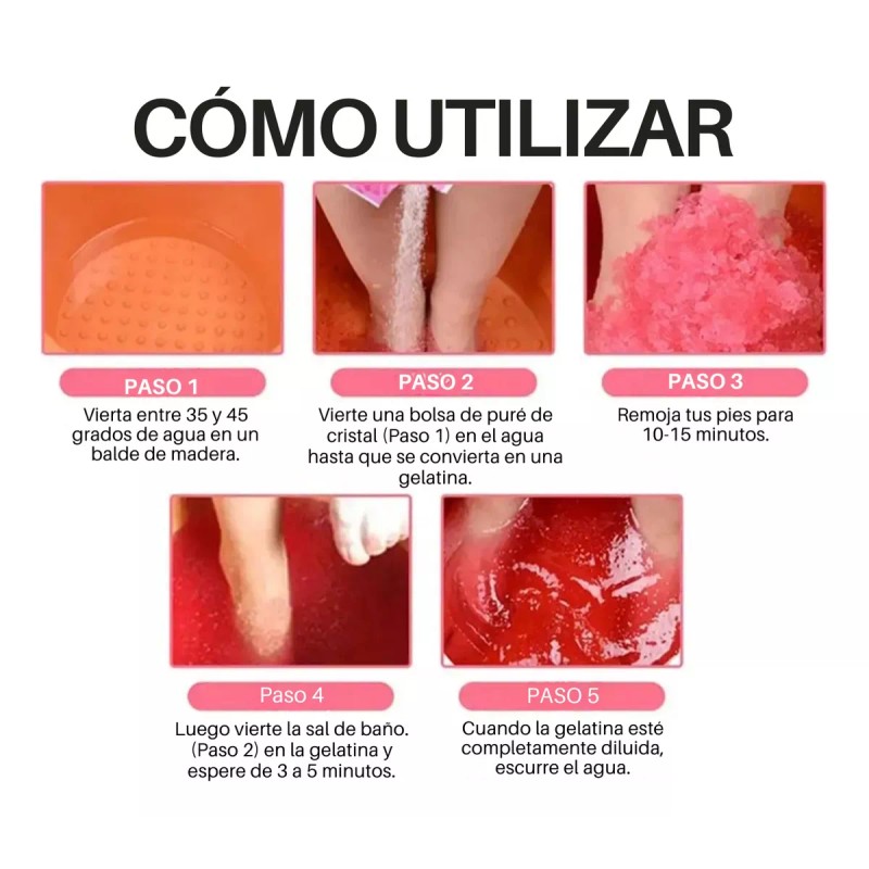 Vanella Monterrey Jelly Spa Exfoliante Pies Pedicure Sales Minerales Full