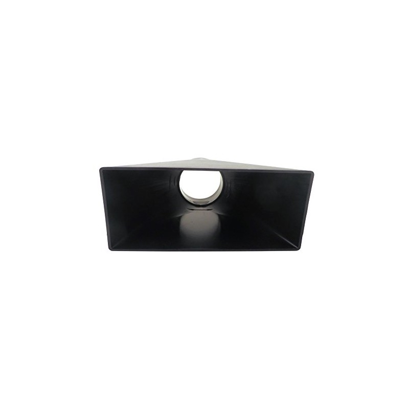 10" x 4" x 9" Deep ABS Plastic Dust Hood
