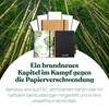 BAMBOOK Classic Notebook - Bamboo Wood Hardcover - A4 -