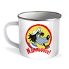Trötsch Tasse Hase & Wolf Nu pogodi Nu pagadi Emaillebecher