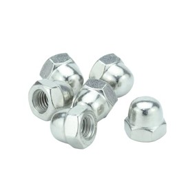 M10 (10mm) Dome Cap Nut - A2 Grade Stainless Steel (Pack of 10)