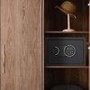 Goldenkey 1.6 Cu.Ft Classic Fireproof Safe with Charging Port –