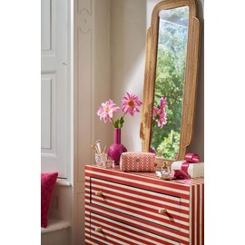 Pip Studio Coco Necessaire Medium Samba Stripes Orange, orange