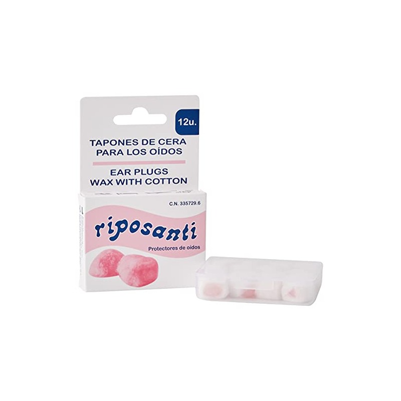 Riposanti Wax Earplugs 12 Units