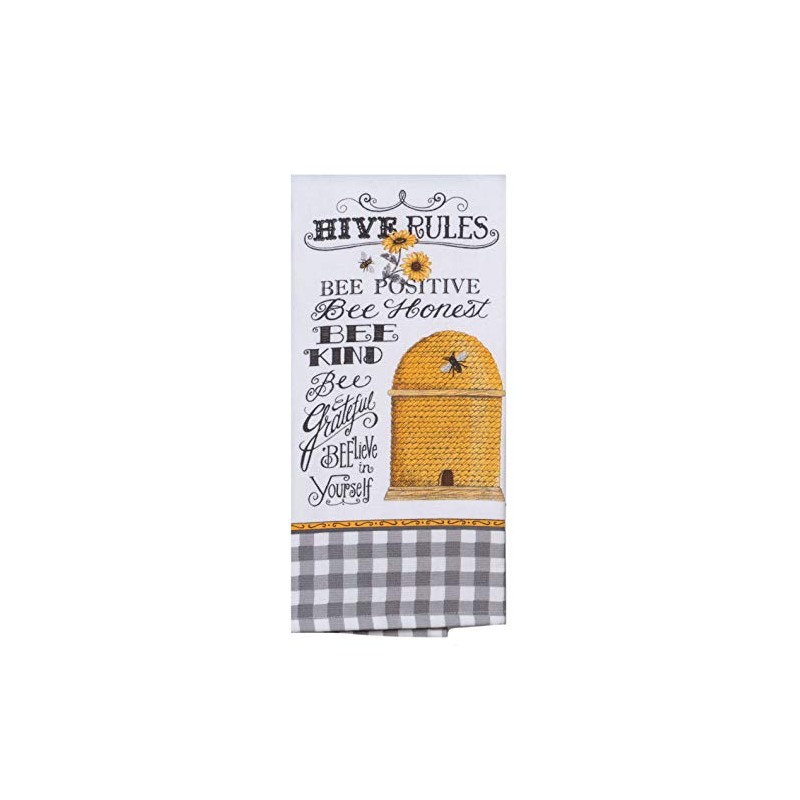 Kay Dee Designs Just Bees Terry Towel, Multi