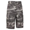 Mountain Warehouse Mens Camo Cargo Shorts Black Camo Mens W38