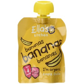 Ella's Kitchen Smooth Puree, First Taste Bananas, 70g