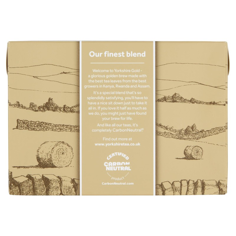 Yorkshire Tea Gold, Box of 160 Tea Bags (Pack of