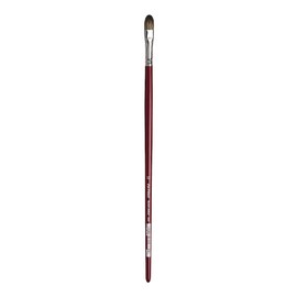 Da Vinci 1845 Series Oilpainting Brush, Animal Hair, Brown, Size 12