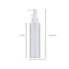 Naisfei 2 Pcs Empty Plastic Pump Bottles Dispenser,150 ml Pump