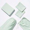 Life Basics by Nourished Life Eco Bamboo Sheet & Pillow Set - Sage Green, Single