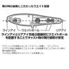 Daiwa Raftrick 90F Pencil for Chining, M, Champagne G