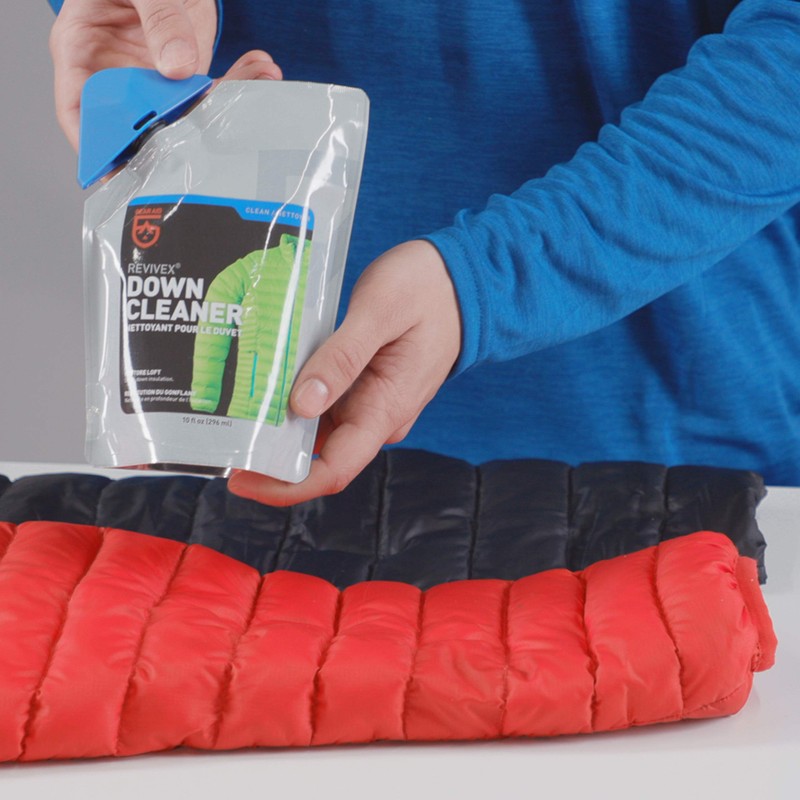 GEAR AID Revivex Down Care Kit for Jackets, Vests, Blankets,
