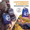 Foxelli Camping Hammock - Lightweight Portable Hammock, Easy Setup with