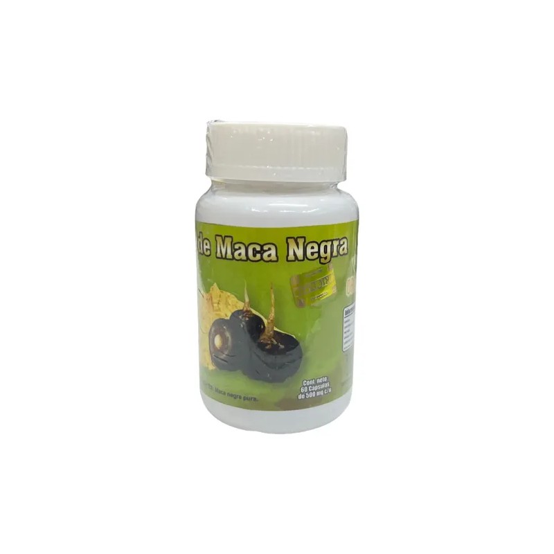 Suplemento Nutricional Maca Peruana Cápsulas Organik's 500mg