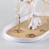 MORE&LESS Antlers Jewelry Display Stand,Tree Tower Rack Hanging Organizer for
