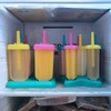 com-four® 2 x Ice Cream Moulds for 12 Servings of