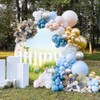 OERJU Spring Easter Round Backdrop Cover Easter Photography Backdrop Easter