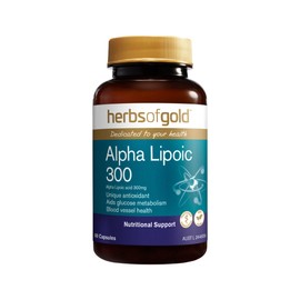 Herbs of Gold Alpha Lipoic 300 60 Capsules