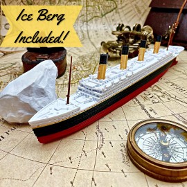 12” RMS Titanic Model, Titanic Toys For Kids, Model Titanic Toy, Titanic Ship