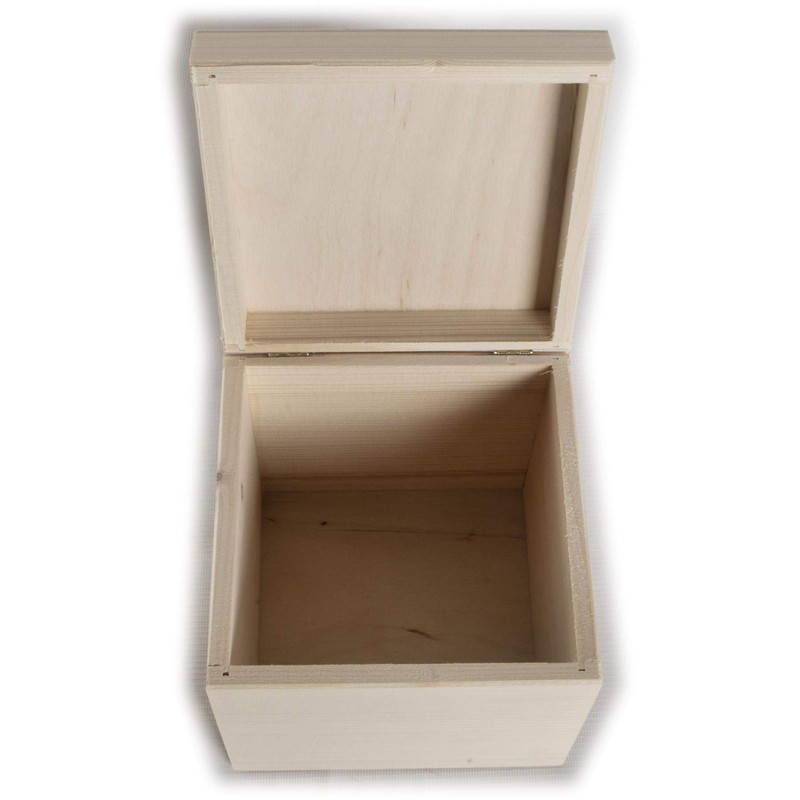 Cube Square Wooden Box | 16 x 16 x 16
